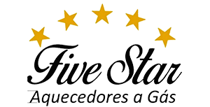 Logotipo FiveStar Aquecedores a Gas
